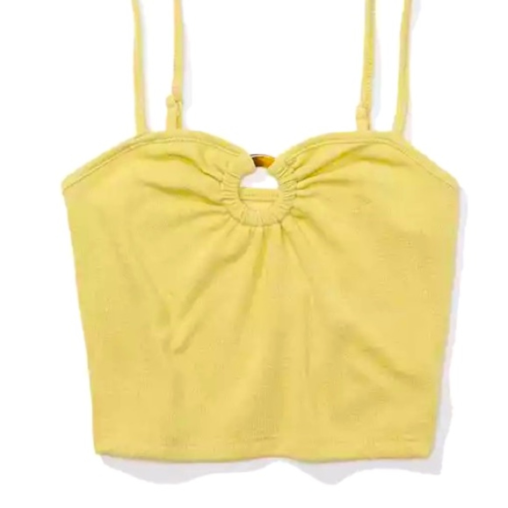 Urban Outfitters yellow o ring tank top. Great condition.